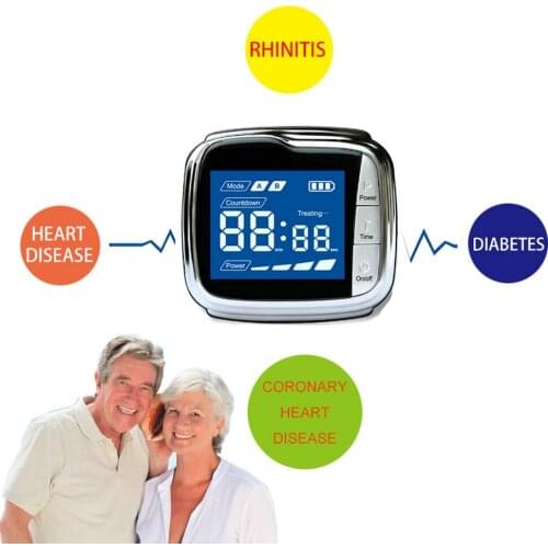 Hypertension Treatment Device Low Level Laser Therapy Watch Laser