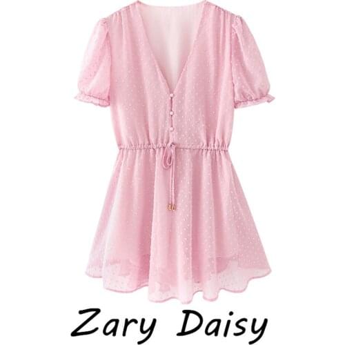 Zary Daisy Casual Summer Dresses