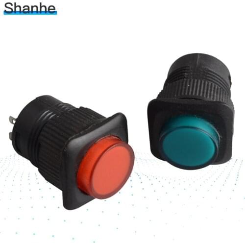 16mm Self-locking &Momentary push button switch ON-OFF 2pin/4pin