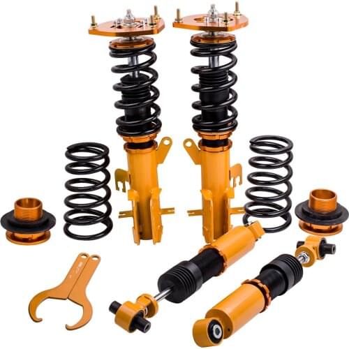 24 Ways Adjustable Damper Coilover Kits For Nissan Sentra 2007-2012 Shocks Absorbers Top Hats