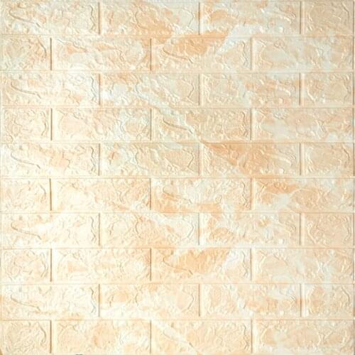 70*77cm DIY 3D Brick Wall Stickers Home Decoration Living Room Bedroom Decor Foam Self Adhensive Wallpaper Art home Wall Decals