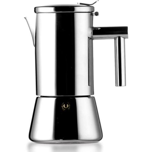 Coffee Brewer Kettle Portable Espresso 304 Stainless Steel Moka Pot Coffee Maker Kitchen Accessories