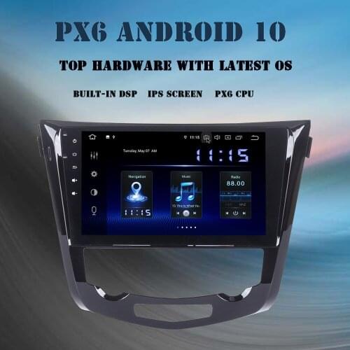 Dasaita for Nissan X-Trail Qashqai j11 jMultimedia 2014 2015 2019 Car 10.2" Android Vehicle GPS PC Radio DSP CarPlay 4GB+64GB