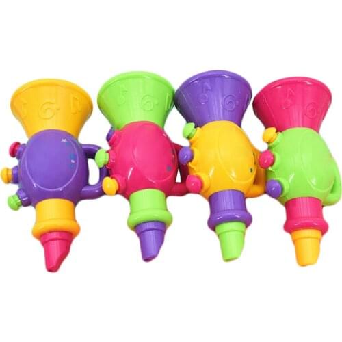 Kindergarten Colorful Kids Baby Horn Hooter Trumpet Instruments Music Toys