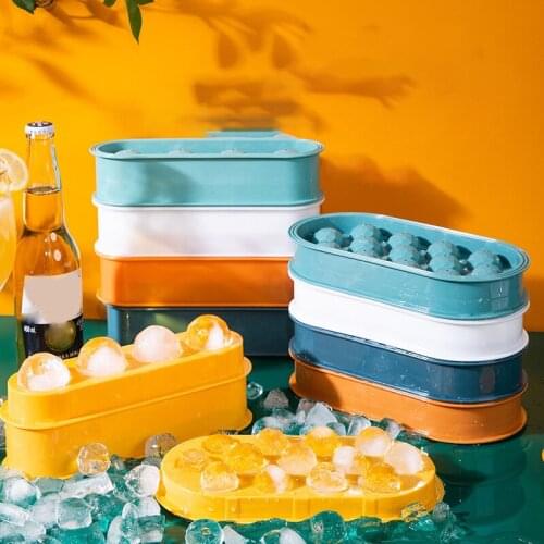 Homemade Ice Hockey Ice Block Mould Ice Box Spherical Ice Lattice Home Made Ice Lattice Box Ice Box