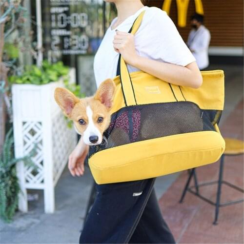 Pet Bags For Pets Outing Carry Bags For Cats And Dogs Fashion Canvas Bag Breathable Cat Bag Dogs Bag