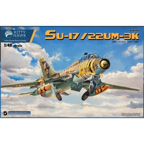 Kitty Hawk 80147 1/48 Scale Sukhoi Su-17/22 UM-3K model New