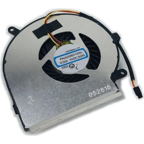 New Laptop CPU OEM Cooling Fan For MSI GE72 GE62 PE60 PE70 GL62 GL72 Cooler PAAD06015SL 3pin