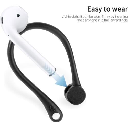 Mini Anti-fall Bluetooth Headset Earhooks Earphone Holder Earphone Protector Holder Sports Anti-lost Ear Hook For Air-pods 1 2