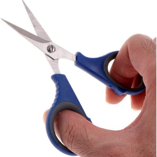 New 1pcs Mini 3 In 1 Fishing Scissors Hook Remover Stainless Steel Line Cutter With bag 13.2cm Outdoor Portable Fishing Tools