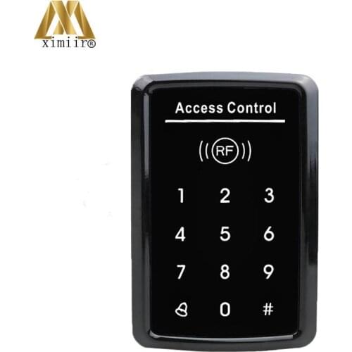 Single Access Control 1000 User Without Software Smart Switch To Open With Keyboard 13.56Mhz Card Reader F008 Access Controller
