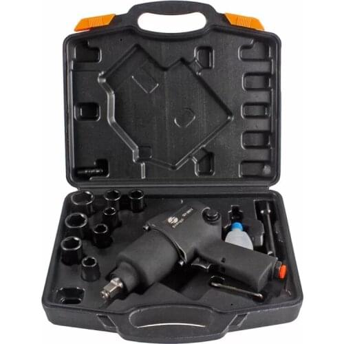 1/2" Air Pneumatic Wrench 582N-m Impact Spanner Large Torque Tire Removal Tool Nut Sleeves Pneumatic Power Tool Kit