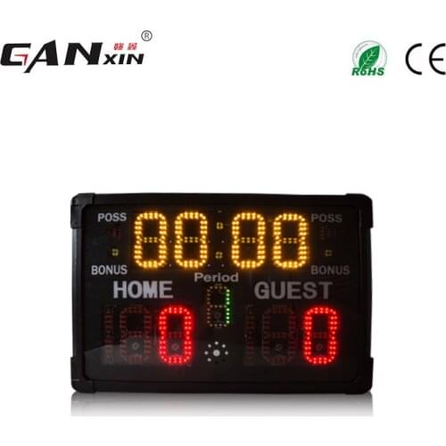 [Ganxin] Portable sport scoreboard multifunctional big led digital score board for all kinds of sports