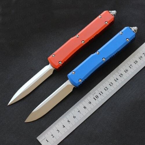 Hifinder 70 knife D2 balde 6061-T6 Aluminum handle camping Hunting survival EDC Tactical Multi kitchen knife outdoor tools Gift