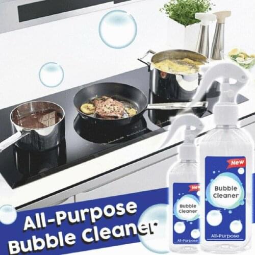 200ml Household Cleaning Grease Oil Remover Multi-Purpose Bubble Cleaner Cleaning Detergent Home Cleaning Liquid Kitchen Tools