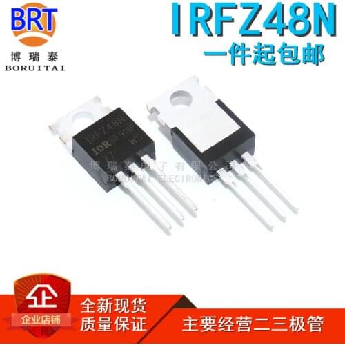 10pcs/lot IRFZ48N TO220 IRFZ48NPBF TO-220 IRFZ48 new and original IC