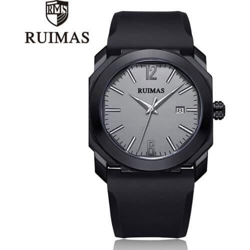 2019 Top Brand Luxury Watch Chronograph Mens Sport Watches With Silicone Band Quartz Watch Men Clock Wristwatch