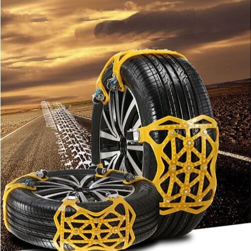 Car snow chains thickened long snow chains winter trucks car snow tires snow chains auto parts universal