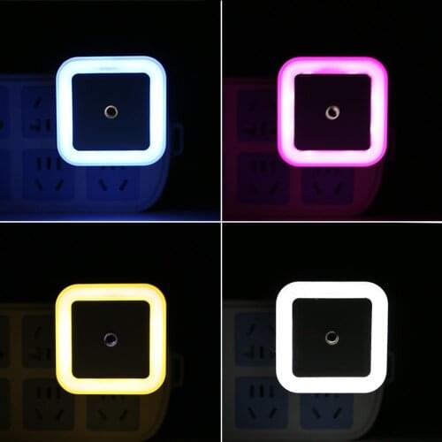 Wireless LED Night Light Sensor Lighting Mini EU US Plug Night Lamp For Children Kids Living Room Bedroom Lightings