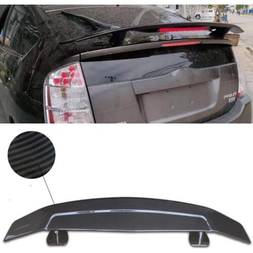 CEYUSOT For Trunk Universal Spoiler Accessories NEW OLD Toyota Prius ABS Material Plastic Rear Lip Wing Tail Body Kit 2000-2021