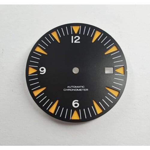 Watch Parts 31mm Sterile Dial Luminous Watch Dial Luminous Suitable For ETA 2836 2824 Mingzhu DG 2813 Miyota8215 821Amovement 15