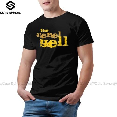 Billy Idol T Shirt The Rebel Yell T-Shirt Printed 5xl Tee Shirt Cotton Awesome Male Casual Short Sleeve Tshirt