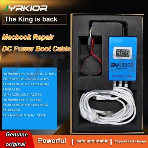 BY-3200 DC Power Supply Test Cable For Macbook Mac Motherboard Boot Line Tool Kit Supporting Single Board System Entering