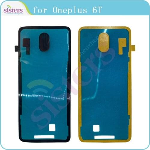 For OnePlus 6T Rear Housing Cover Adhesive For OnePlus 6T Sticker 3M Glue Battery Cover Sticker Strip Tape For OnePlus 6 Top