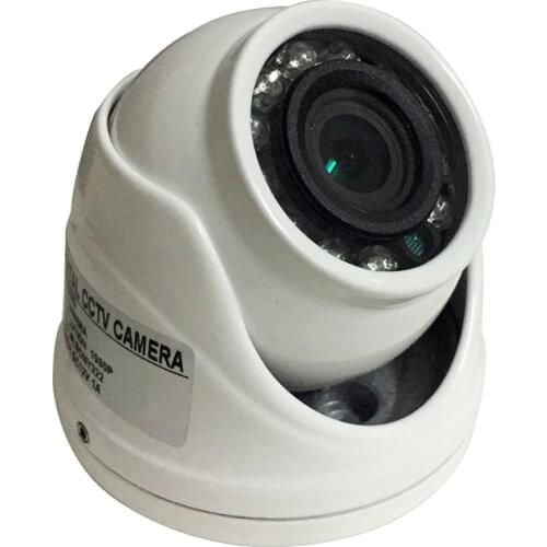 Mini Dome Camera Metal Case AHD 1.0MP 1.3MP 2MP 4MP Indoor/Outdoor Waterproof IR Cut filter Night Vision For CCTV Security Cam