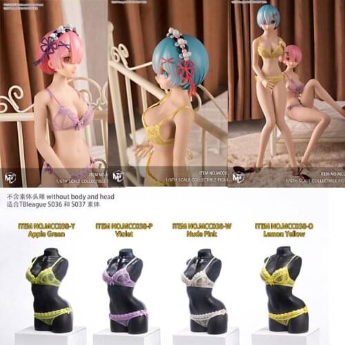 MCCTOYS MCC038 1/6 Scale female sexy underwear underpants Lace bra panties set Net yarn lace underwear fit 12'' doll