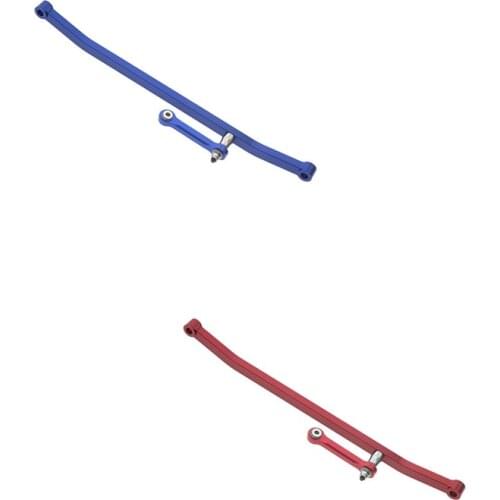 Metal Steering Link Rod Servo Pull Rod Set for LOSI LMT 4WD Solid Axle Monster Truck RC Car Upgrade Parts