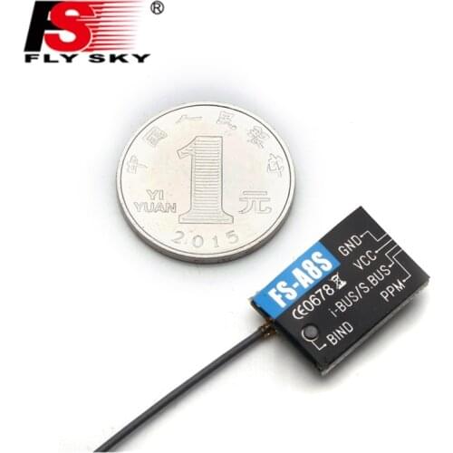 Flysky FS-A8S 2.4G 8CH Mini Receiver with PPM i-BUS SBUS For RC Qaudcopter FPV Racing Drone Compatible FS-gt5 FS-i6 i6S FS-i6x
