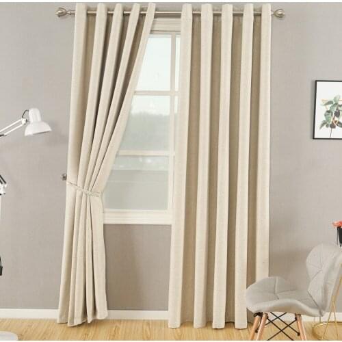 2021 New Modern Minimalist Chinese Velvet Solid Color Blackout Curtain Customization Curtains for Living Dining Room Bedroom