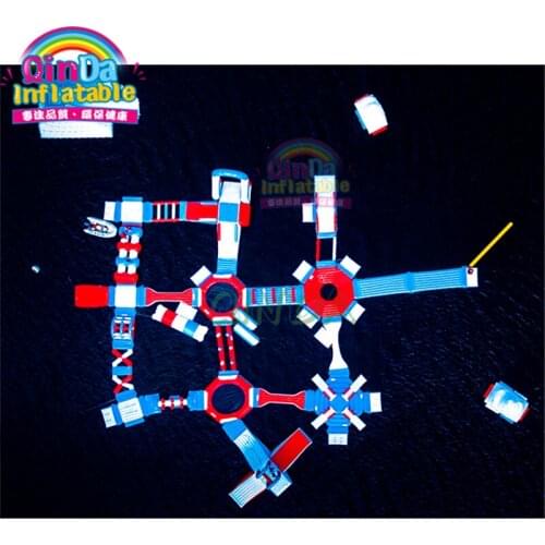 Floating water amusement park commercial ocean inflatable aquatic park