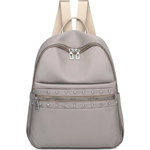 Women Backpack Oxford Cloth New Fashion Female Daily Backbag 2021 New Ladies High Quality Bag Multifunction For Shopping School