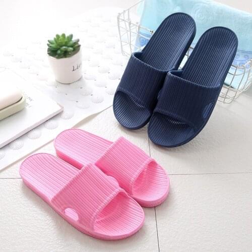 New Bathroom Shower Slippers For Women Summer Soft Sole High Quality Beach Casual Shoes Female Indoor Home House Pool Slipper