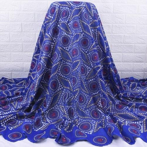 Zhenguiru Dry Cotton African Lace Fabric Embroidery Swiss Veil Lace Fabric Mesh Nigeria Fabric For Women Party And Wedding A1918