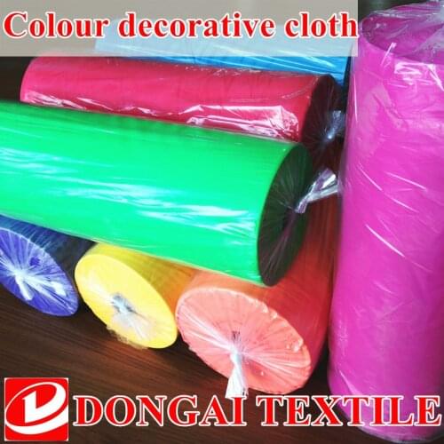 47cm*100cm Polyester Taffeta Fabric Colorful Flag Fabric For Wedding Decoration Cloth.Decorative Material Fabric