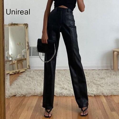 Unireal Women's Leather Pants