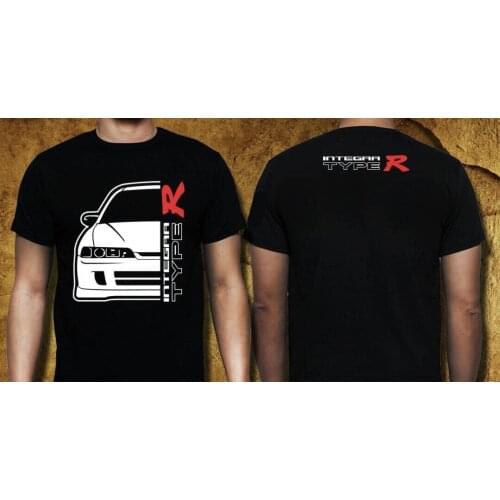 Men Brand Famous Clothing Men T-Shirts Cotton Plus Size Japan Car Integra Dc2 Custom Made T Shirts