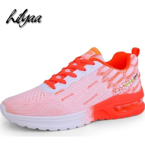 Woman Fashion Sneakers Female Running Sport Shoes Air Cushion Mesh Trainers Casual Outdoor Breathable Shoes Sneakers Women