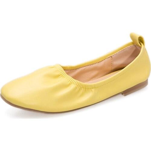 CUZULLAA Women Autumn Soft Sole Casual Shoes Fashion Sneakers Female Shallow Round Toe Loafers Slip-on Flat Shoes 35-39