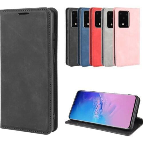 10pcs/lot Automatic Magnetic Wallet Flip Phone Case For Huawei Y5P Y6P Y8P Honor 9S 9X Lite 10X 5G TPU in inner Cover