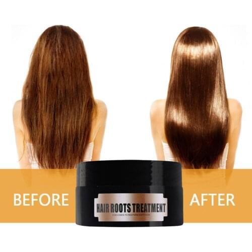 50ml Hair Root Treatment Multifunctional Nourishing Hair Cream Steaming-Free Smoothing Conditioner Cream for Female