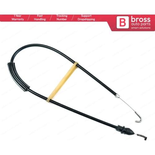 BDP73 Inner Door Release Locking Latch Bowden Cable Front Right or Left 1 U0837099E for Skoda Octavia MK1. Cable Lenght: 550mm