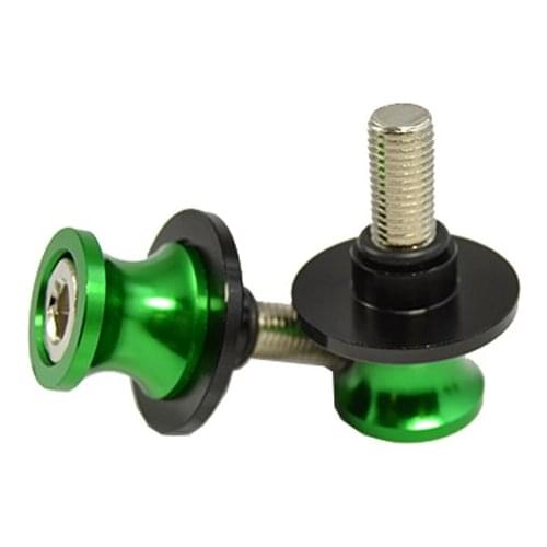 BJMOTO 6MM 8MM 10MM Aluminum Swingarm Spools Slider for KAWASAKI Suzuki ZX10R ZX6R Z800 Z900 Ninja 250 ER6F Gsxr 750 Motorbike