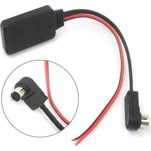 Bluetooth -compatible Aux Cable Adapter For Alpine KCA-121B AI-NET CDA-9857 CDA-9886 CDA-117 for Smartphone Microphone Handsree