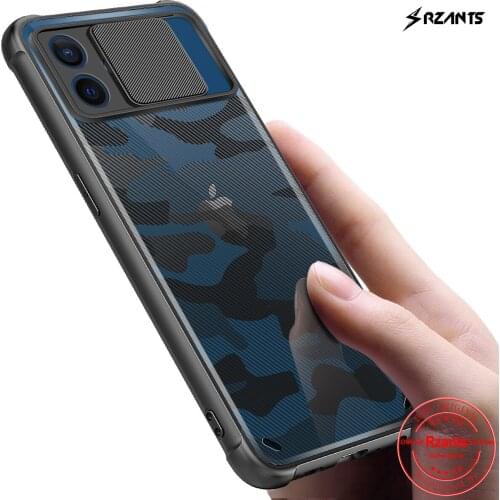 Rzants for iphone 12 Mini iphone 12 Pro Max Case Soft [Camouflage Lens] Camera Protect Shockproof Slim Crystal Clear Cover
