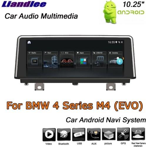 For BMW 4 Series M4/F32/F33/F36/F83 2017-2020 Car Android 10.0 Player Multimedia System Carplay Androidauto GPS Navigation