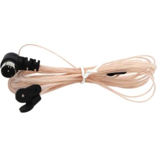 FM Broadcast Antenna 75 Ohm Dipole Indoor T Antenna Aerial Male F-Type Connector Transmitting FM Antenna High Quality Transpare